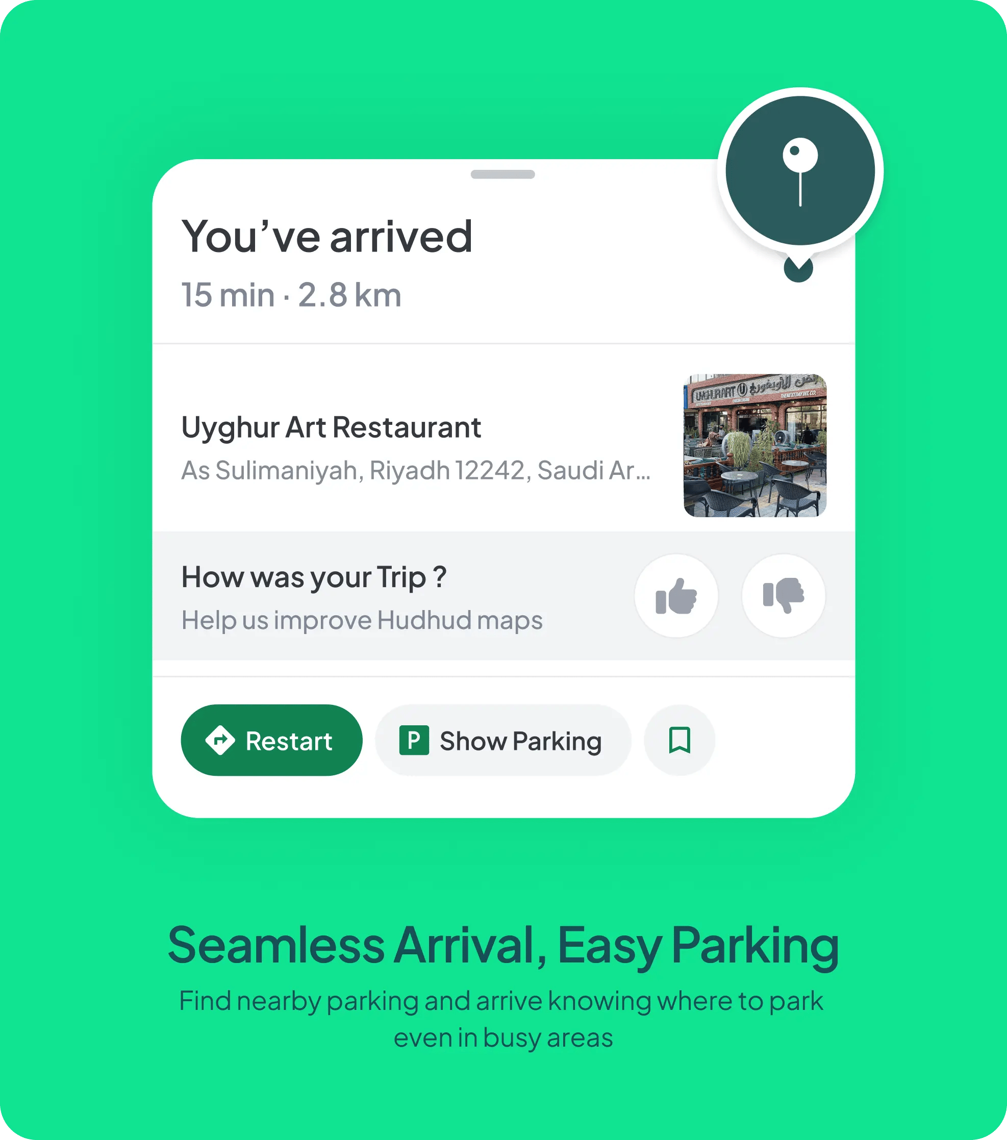 Seamless Arrival, Easy Parking